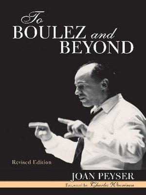 cover image of To Boulez and Beyond